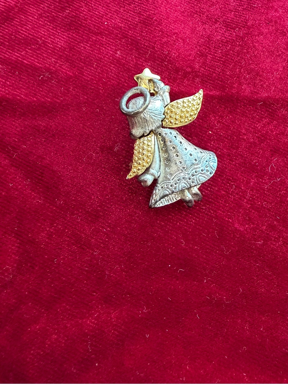 Vintage Danecraft angel brooch